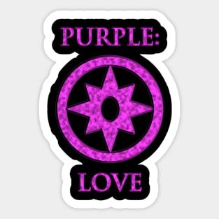 DC Comics - Purple Lantern Sticker